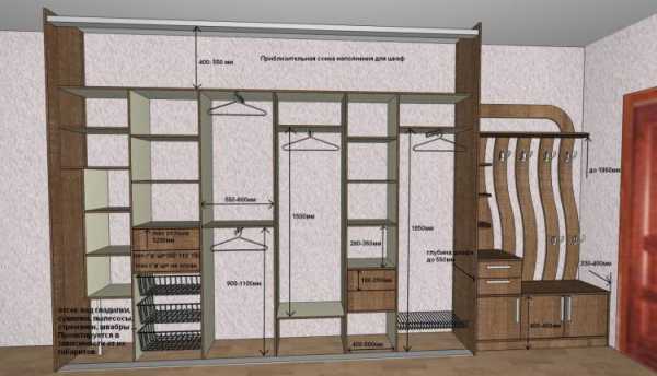 Встроенный Шкаф В Прихожую Фото Дизайн Идеи